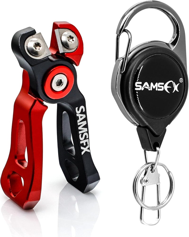 MINI Fishing Line Cutters with Retractors, Braid Scissors,Tungsten Line Cutter That Cut Braid, Mono and Fluoro Lines Clean & Smooth Fly Fishing Equipment